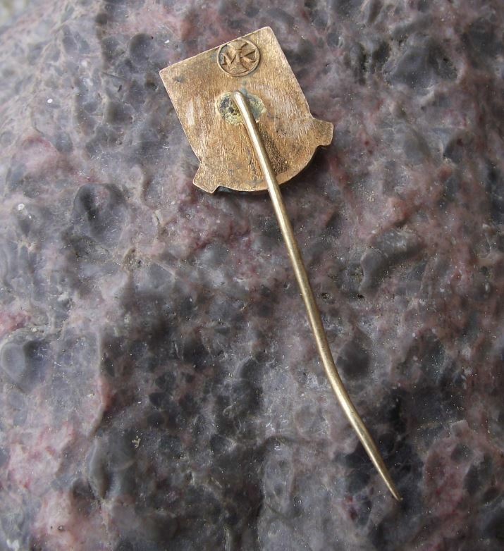 Antique Tatranska Lesna Slovakia Tatra Mountains National Park Shield Pin Badge - Badgecrazy