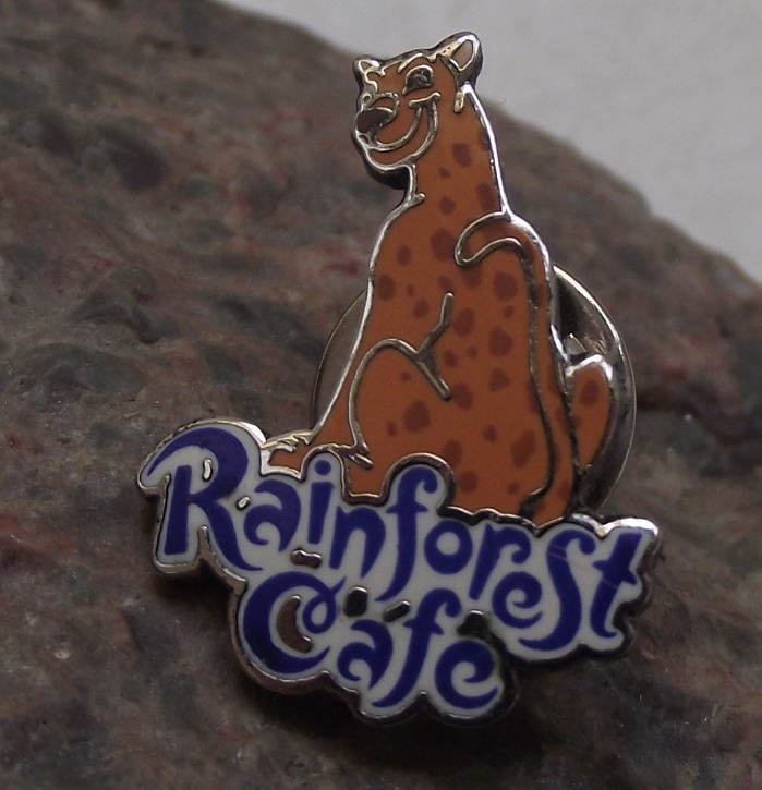 Rainforest Cafe Jaguar Leopard Animal Protection Wildlife Big Cat Pin Badge - Badgecrazy