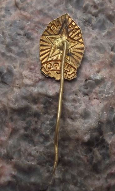 1953 CSPO Czech Fire Fighter Union Fireman Emergency Service Centenary Pin Badge - Badgecrazy