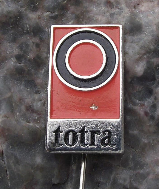 Antique Totra Pipes Plastics Company Ljubljana Engineering Company Pin Badge - Badgecrazy