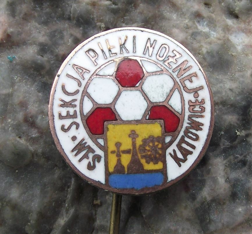 Antique Sekcja Pilki Noznej GKS Katowice Poland Football Club Pin Badge - Badgecrazy
