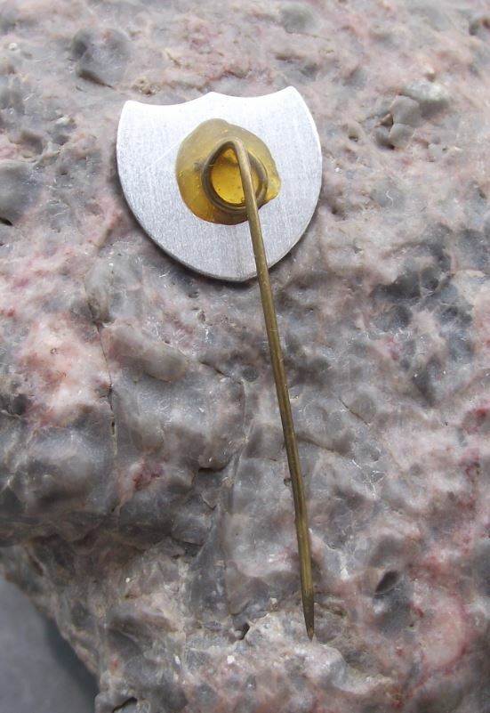 Vintage BP British Petrol Oil Gas Energy Company Vintage Shield Logo Pin Badge - Badgecrazy