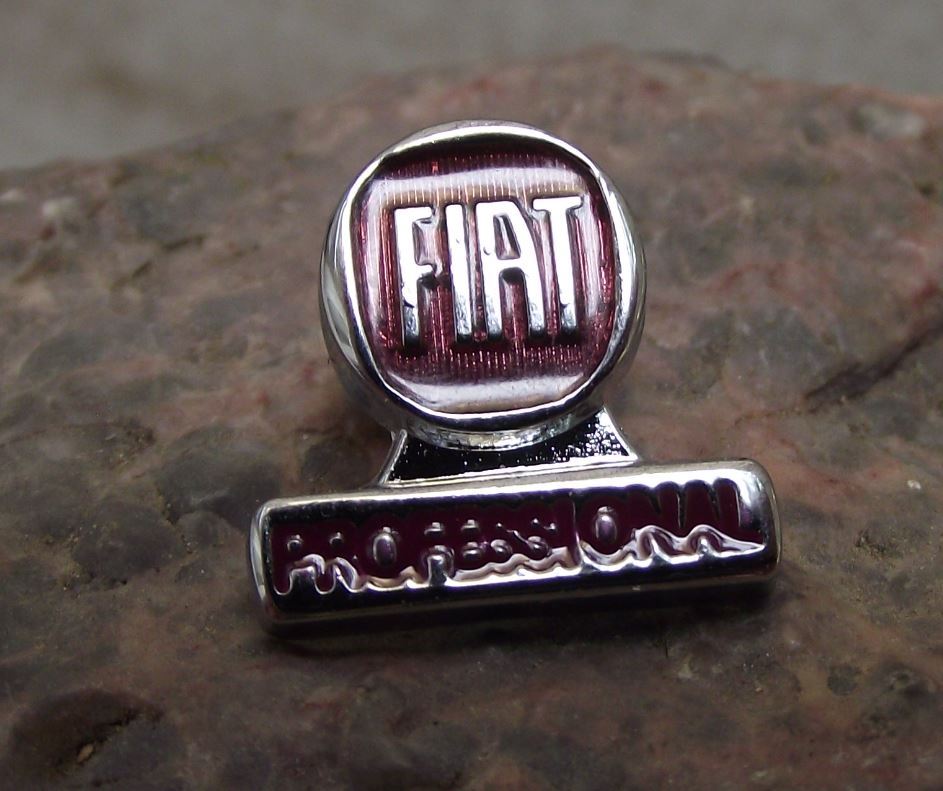 Fiat Professional Van Italian Car Maker Logo Commercial Vehicles Tie Pin Badge - Badgecrazy