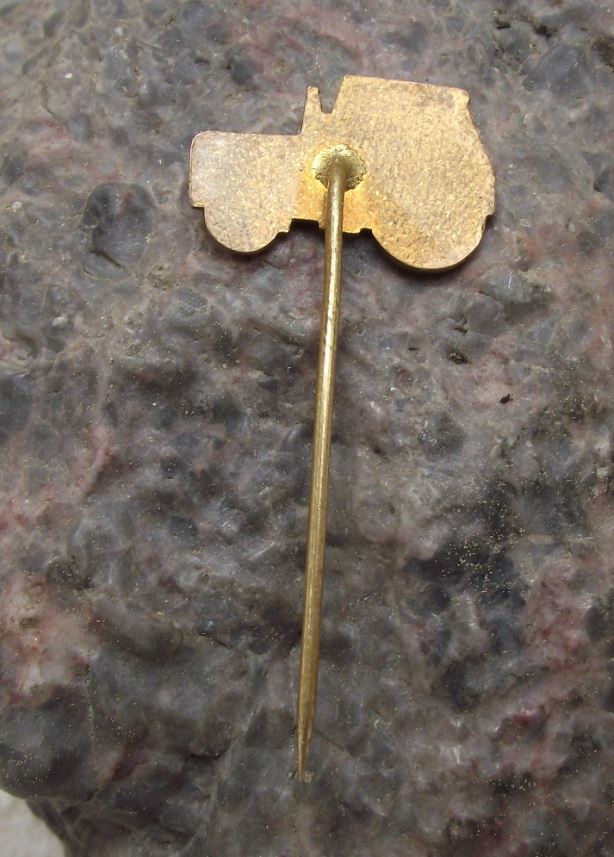 Vintage Classic Czech Zetor 50S Farm Tractor Agricultural Farming Pin Badge - Badgecrazy