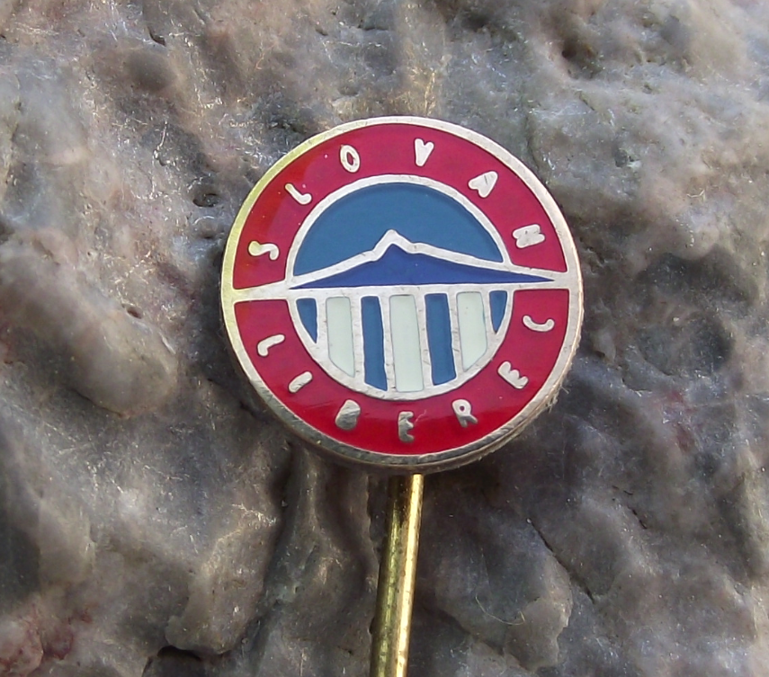 Antique FC Slovan Liberec Czech Football Soccer Club Supporter Fan Pin Badge - Badgecrazy