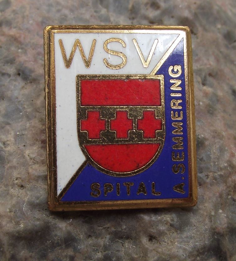 Antique WSV Spital am Semmering Wintersportverein Official Souvenier Pin Badge - Badgecrazy