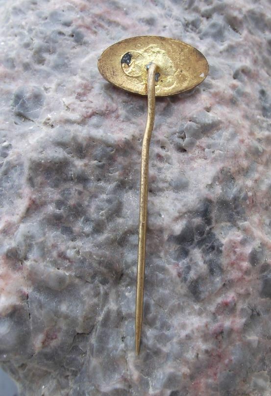 Antique Budvar Original Czech Budweiser Brewery Lager Beer Pin Badge Yellow - Badgecrazy