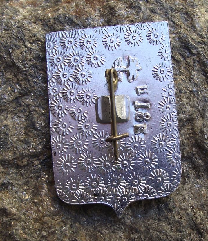 Antique Krasnodar Soviet Union Coat of Arms Heraldic City Crest Pin Badge - Badgecrazy