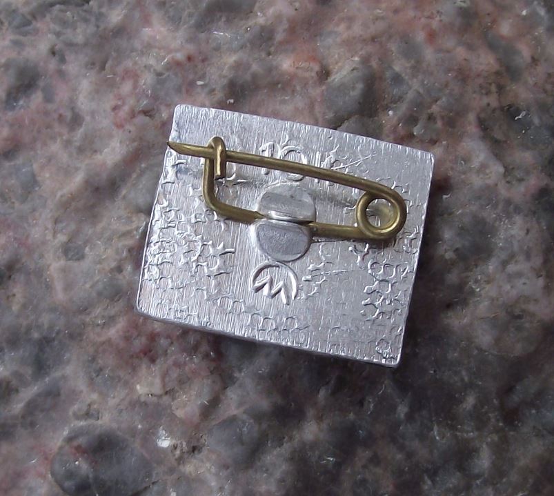Antique Rasied Lenin Russian Soviet Union Communist Politician Wedge Pin Badge - Badgecrazy