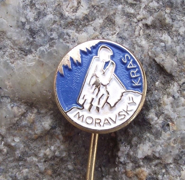 Moravian Caves Moravsky Kras Katerinska Cave Witch Tourist Souvenier Pin Badge - Badgecrazy