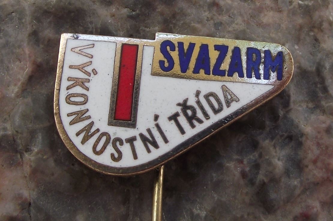 Svazarm Czech Army Military Reserves Performance Class 1 Award Pin Badge - Badgecrazy