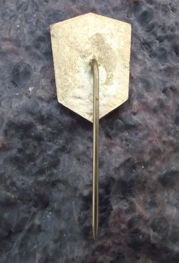 1981 Czechoslovakia Peoples Militia LM Armed Worker Guard Communist Pin Badge - Badgecrazy