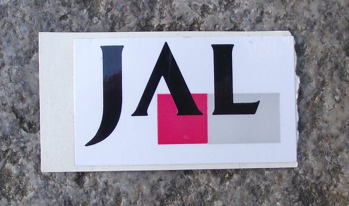 JAL Japanese Airlines Japan Aircraft Logo Aviation Sticker Decal - Badgecrazy