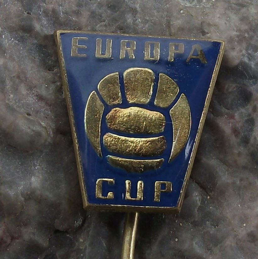 1970's European Champion Clubs Cup Uefa Soccer Championship Football Pin Badge - Badgecrazy