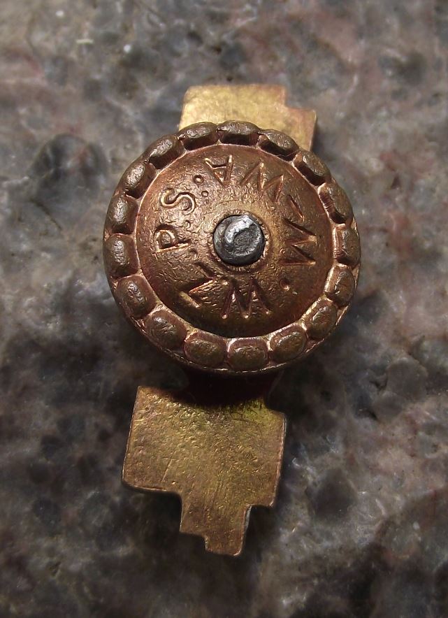 Antique PTTK Polish Poland Tourist & Sightseeing Society Canoe Jacket Pin Badge - Badgecrazy