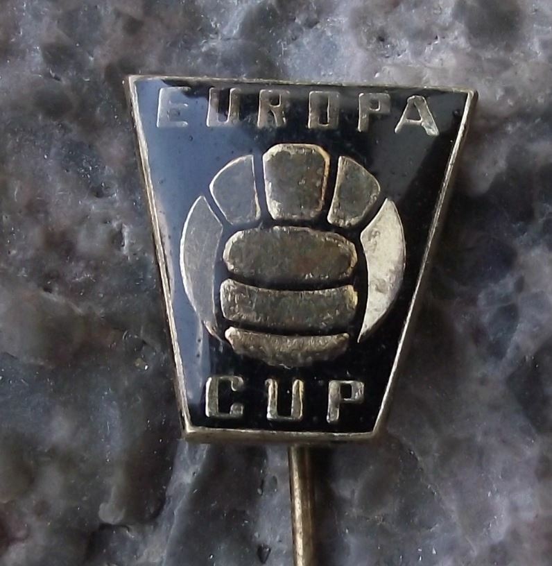 1970's European Champion Clubs Cup Uefa Soccer Championship Football Pin Badge - Badgecrazy