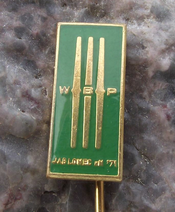 1971 WBP International Bicycle Race Mountain Stage Liberec Cycling Pin Badge - Badgecrazy