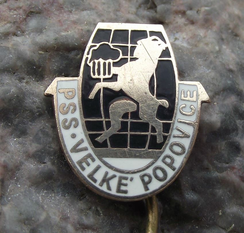 Antique PSS Velke Popovice Kozel Central Czech Brewery Beer Lager Pin Badge - Badgecrazy