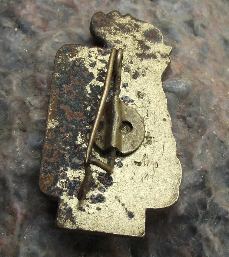 1956 Thalmann Pioneer Gute Arbeit in der Schule Good School Work Award Pin Badge - Badgecrazy