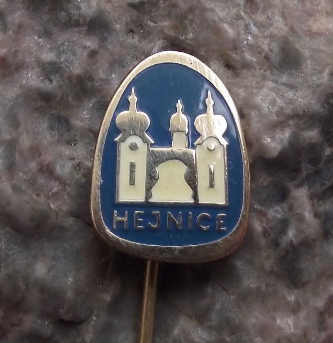 Antique Czech Hejnice Liberec Baroque Franciscan Monastery Basiclica Pin Badge - Badgecrazy