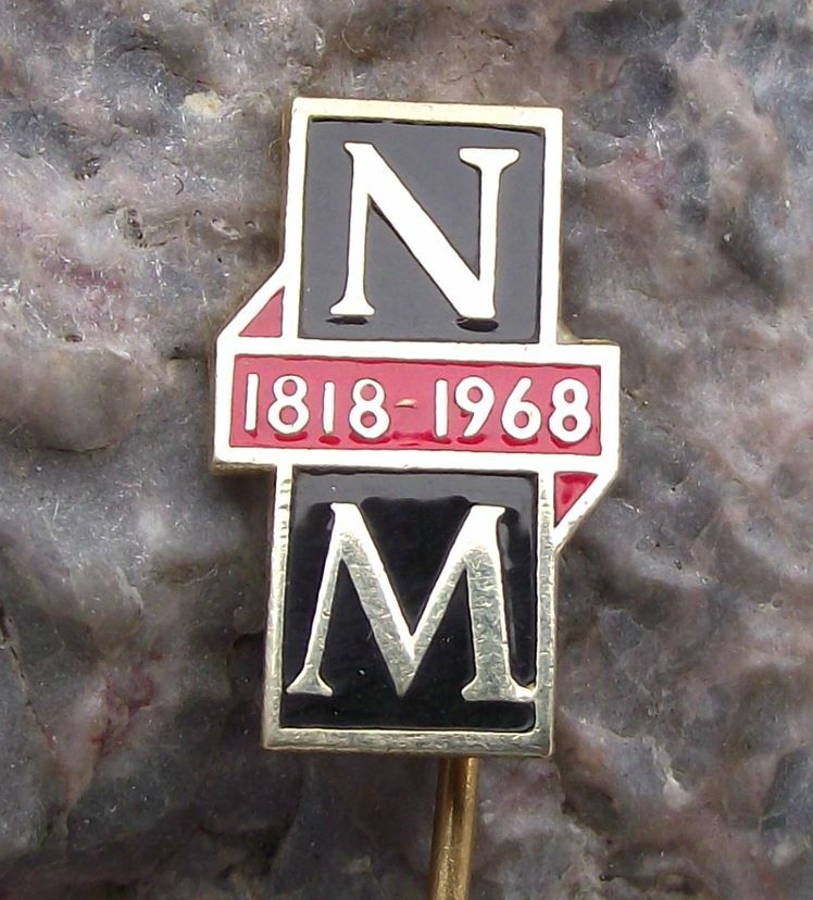 1968 NM Narodni National Museum of Czechoslovakia 150th Anniversary Pin Badge - Badgecrazy