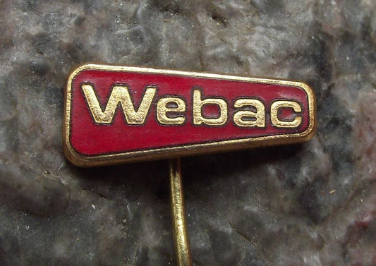 Webac German Metal Foundry Sand Mixing Coating Machines Engineering Pin Badge