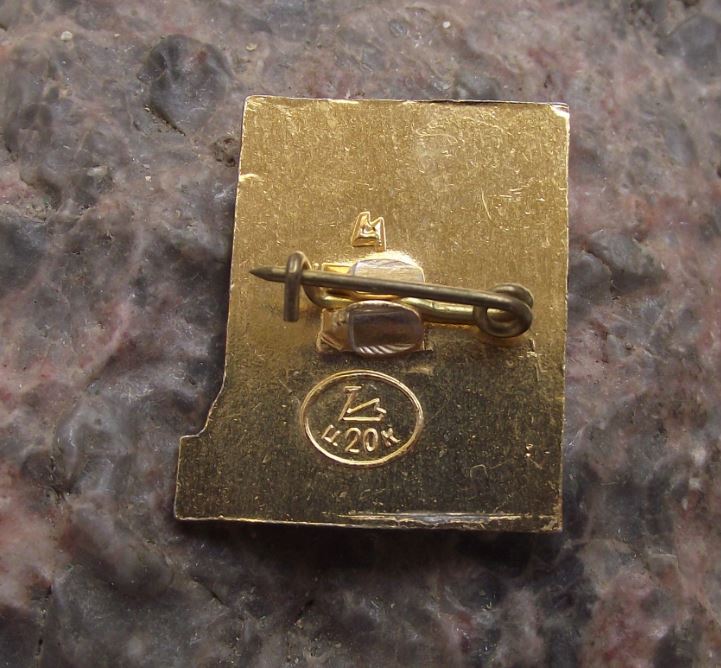 Antique Moscow Russia Soviet Union The Tsar Bell Cracked Royal Kremlin Pin Badge - Badgecrazy