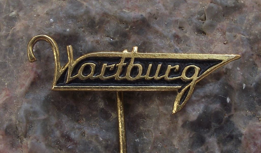 Vintage Wartburg Motors DDR GDR East German Car Auto Manufacturer Pin Badge - Badgecrazy