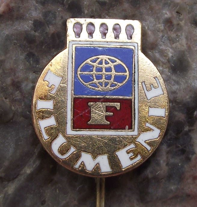 Antique Czech Phillumeny Society Phillumenism Matchbox Box Matches Pin Badge - Badgecrazy
