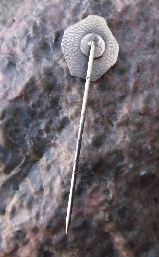 Rheinland Shooting German Defence Association Silver Gun Rifle Award Pin Badge - Badgecrazy