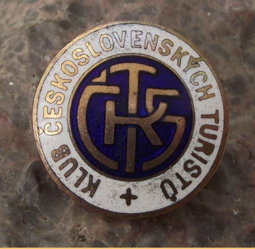 Vintage Czech Tourist Club KCT Klub Ceskych Turistu Travel Society Pin Badge - Badgecrazy