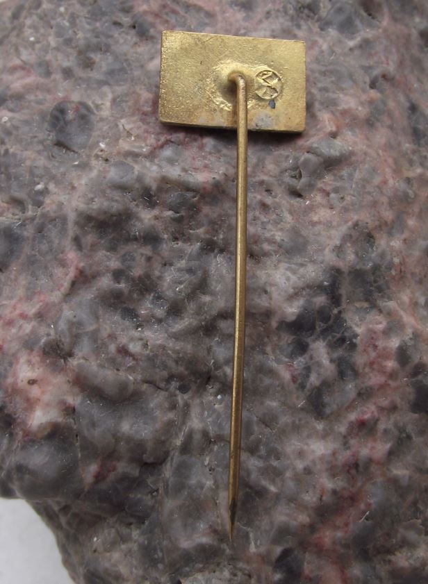 Antique Podolsky Most Bridge Pisek Souvenier Czechoslovakia River Pin Badge - Badgecrazy
