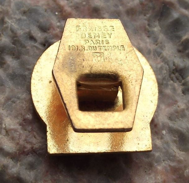 1950s CGT FNTT Transports Confederation Generale Travail Trade Union Buttonhole