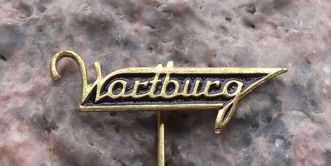 Vintage Wartburg Motors DDR GDR East German Car Auto Manufacturer Pin Badge - Badgecrazy