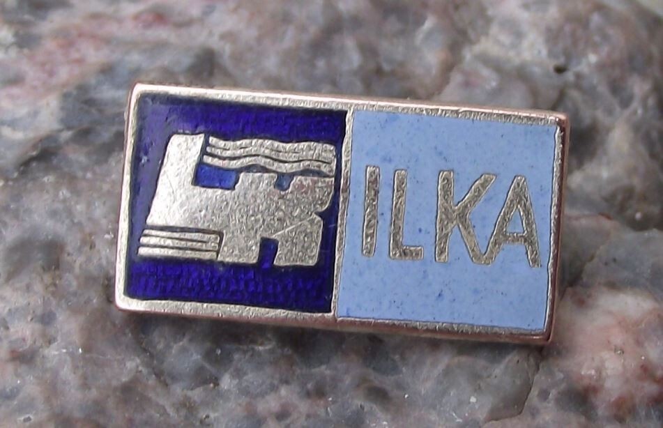 Vintage VEB Maschinenfabrik NEMA ILKA East Germany Fans DDR GDR Firm Pin Badge - Badgecrazy