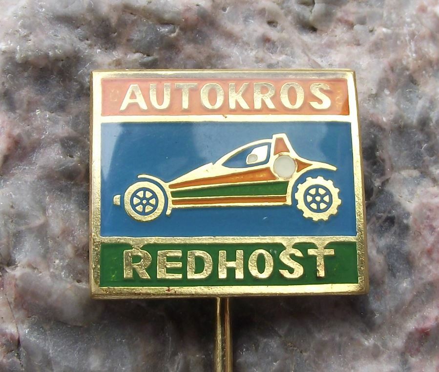 FIA Autocross IMBA European Championships Race Redhost Czech Racing Pin Badge - Badgecrazy