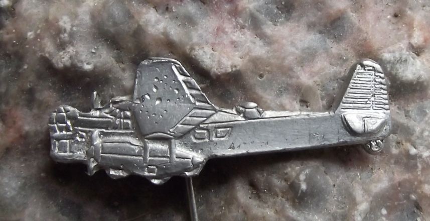 Farman F220 Interwar Monoplane Bomber & Reconnaissance Aircraft Pin Badge - Badgecrazy