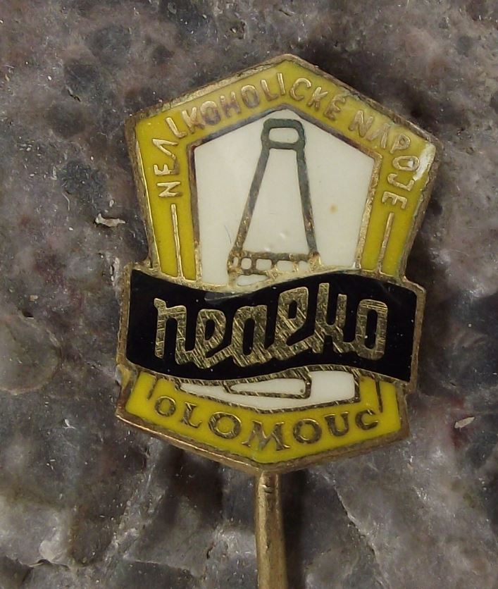 Nealko Pivovar Olomouc Czech Lager Beer Brewery Bottle Pin Badge - Badgecrazy
