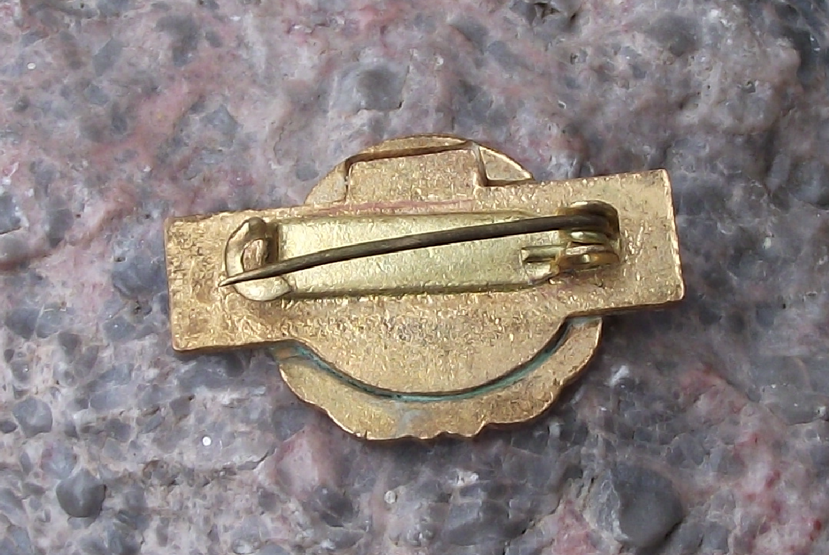 Vintage Svazarm Czech Army Reserve Grade 3 Shooter Paramilitary Brooch Pin Badge - Badgecrazy