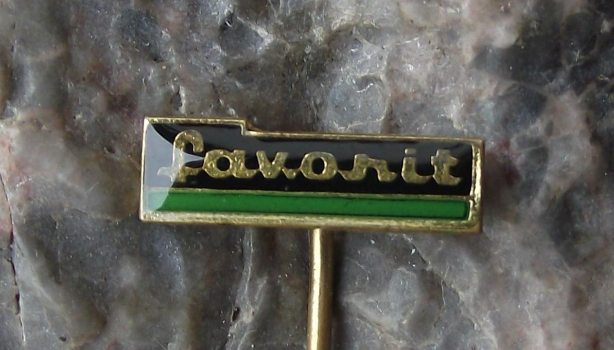 Favorit Bicycles Bikes Czechoslovakia Classic Cycling Cycle Logo Pin Badge - Badgecrazy