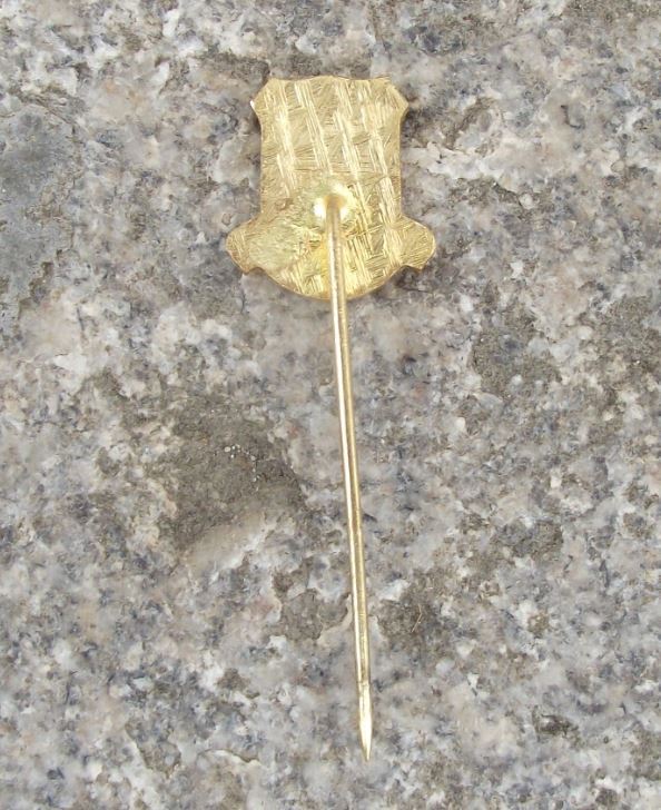 Tyniste nad Orlici Shield & Tree Official Czechoslovak Heraldic Crest Pin Badge - Badgecrazy