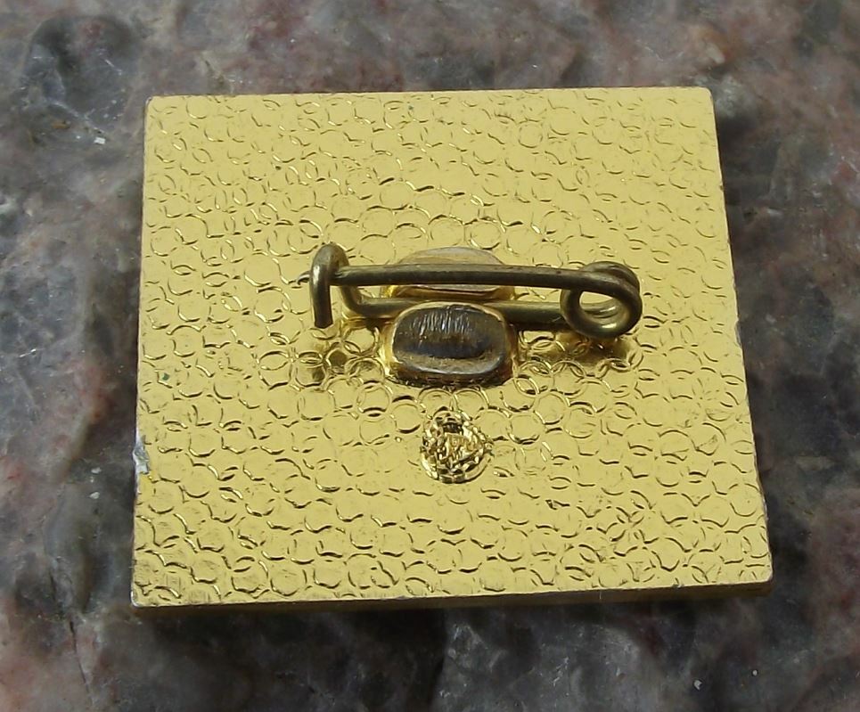 Vintage Mashpriborintorg Soviet Union Photographic Camera Equipment Pin Badge - Badgecrazy
