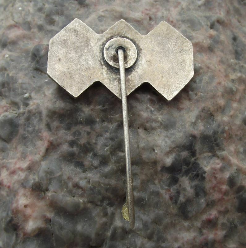 Antique Ciech Polish Poland Chemical Engineering Industry Logo Pin Badge - Badgecrazy