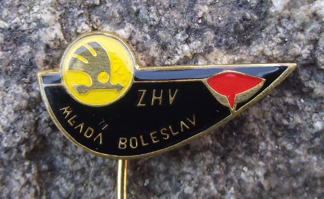 Skoda Factory ZHV Mlada Boleslav Home Town of Skoda Czechoslovakia Factory Pin - Badgecrazy