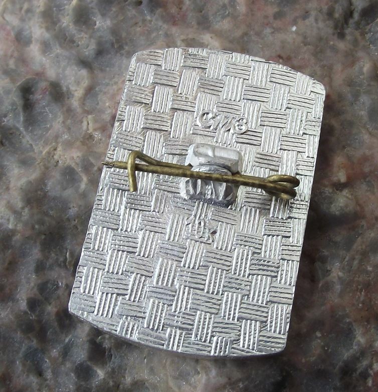 Vintage BAHX CCCP All Russian Exhibition Centre Fishing Fleet Fish Pin Badge - Badgecrazy