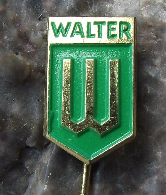 Antique Walter Grinders German Industrial Engineering Milling Machines Pin Badge - Badgecrazy