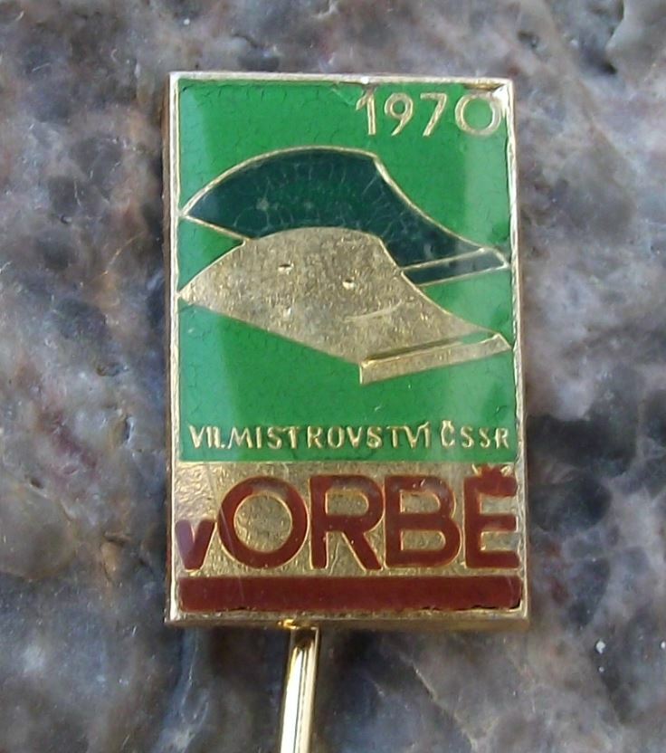 1970 Czechoslovakia Field Ploughing Competition Match Championships Pin Badge - Badgecrazy
