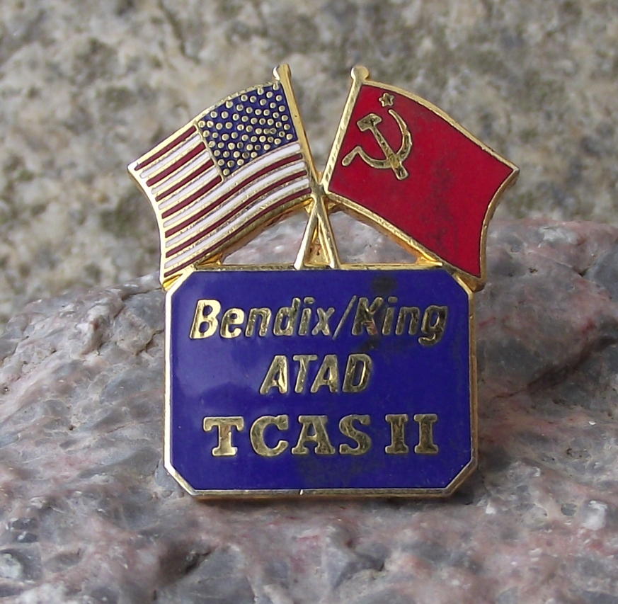 TCAS II 2 Traffic Collision Avoidance System Bendix King ATAD Aviation Pin Badge - Badgecrazy