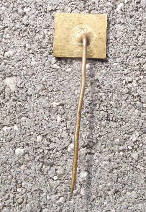 1967 IUPAC International Union Applied Chemistry 21st Symposium Prague Pin Badge - Badgecrazy