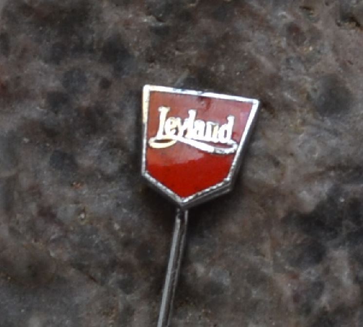 Small Leyland Automobiles Classic British Car Manufacturer Advertising Pin Badge - Badgecrazy